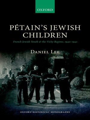 cover image of P?tain's Jewish Children